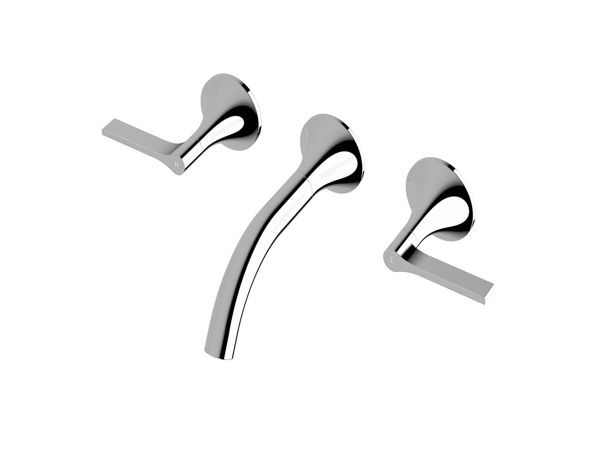 reece Milli Oria Wall Basin Set 165mm Chrome (5 Star)