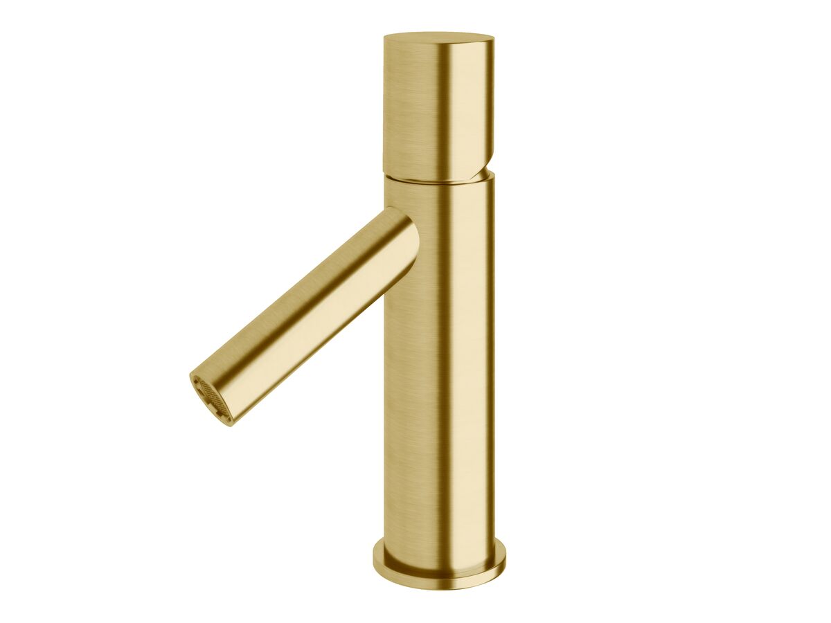 reece Milli Pure Basin Mixer Tap PVD Brushed Gold (6 Star)