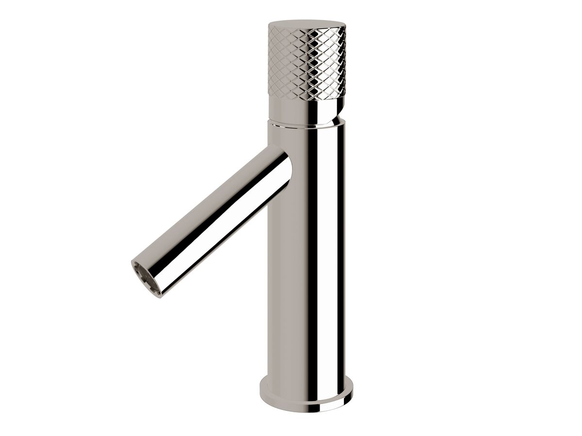 reece Milli Pure Basin Mixer Tap with Diamond Textured Handle Chrome (6 Star)