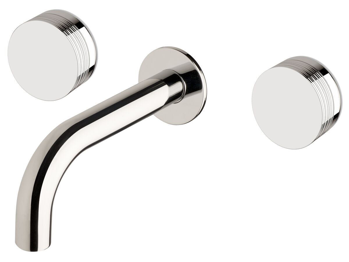 reece Milli Pure Bath Set 160mm with Cirque Textured Handles Chrome