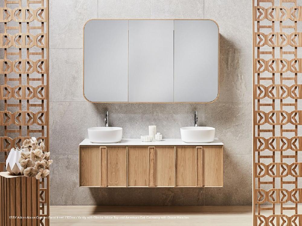 Reece Milli Pure Extended Basin Mixer Tap With Diamond Textured Handle Chrome (6 Star)