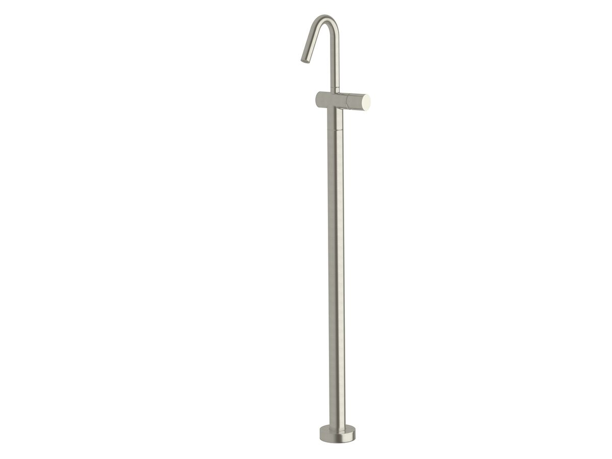 reece Milli Pure Floor Mounted Basin Mixer Tap Trimset PVD Brushed Nickel (5 Star)