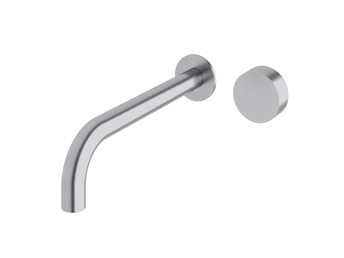 reece Milli Pure Progressive Wall Basin Mixer Tap System 250mm Satin Chrome (3 Star)