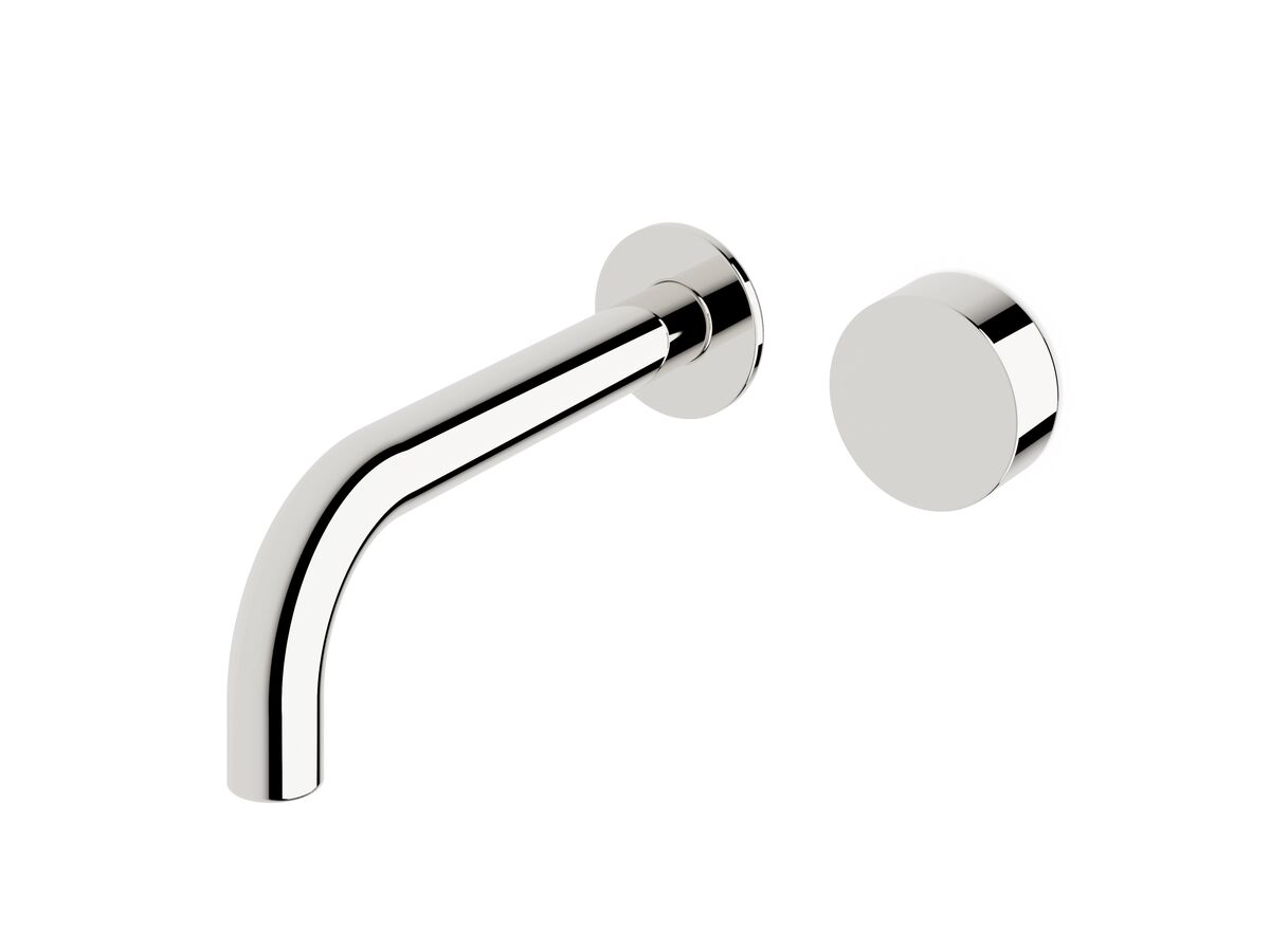 reece Milli Pure Progressive Wall Bath Mixer Tap System 200mm Chrome
