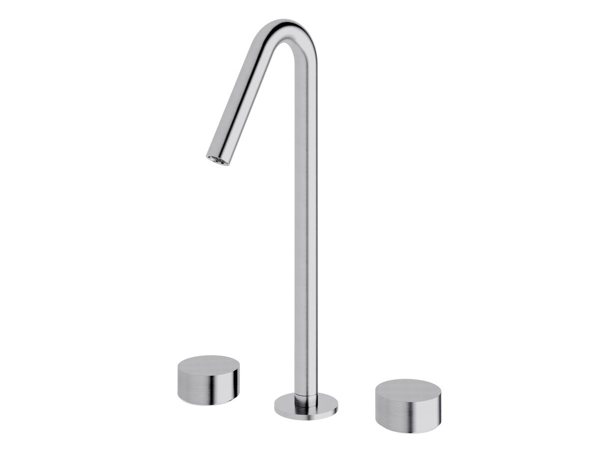 reece Milli Pure Vessel Basin Set Satin Chrome (5 Star)
