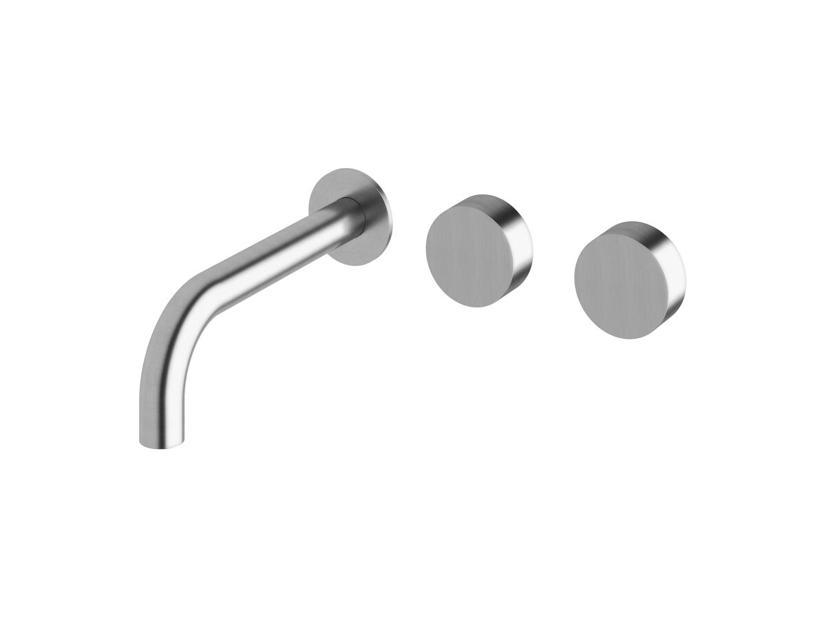 reece Milli Pure Wall Bath Hostess System 200mm Right Hand Satin Chrome