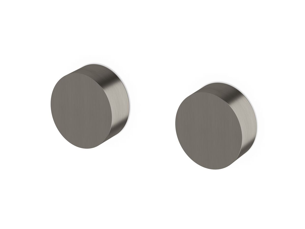 reece Milli Pure Wall Top Assembly Taps PVD Brushed Gunmetal