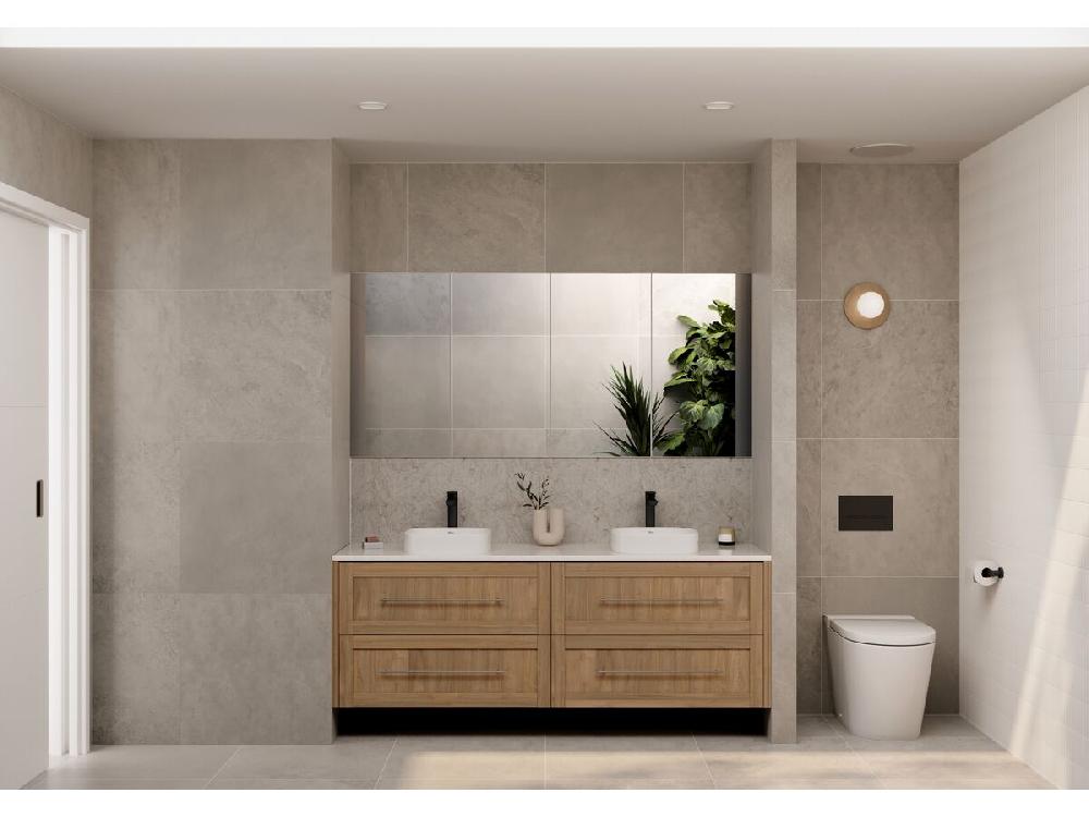 Reece Milli Trace Extended Basin Mixer Tap Matte Black (6 Star) Lead Free