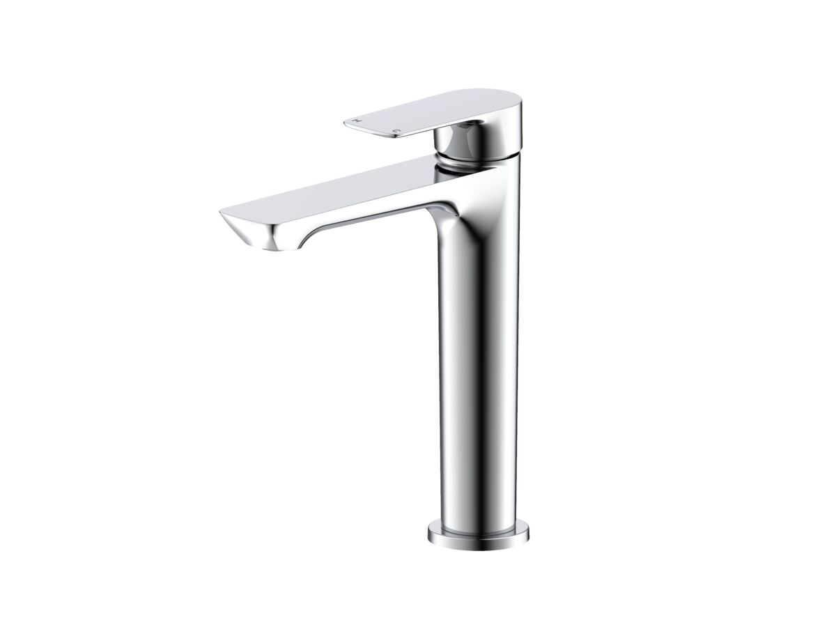 reece Milli Trace Medium Basin Mixer Tap Chrome (6 Star) Lead Free