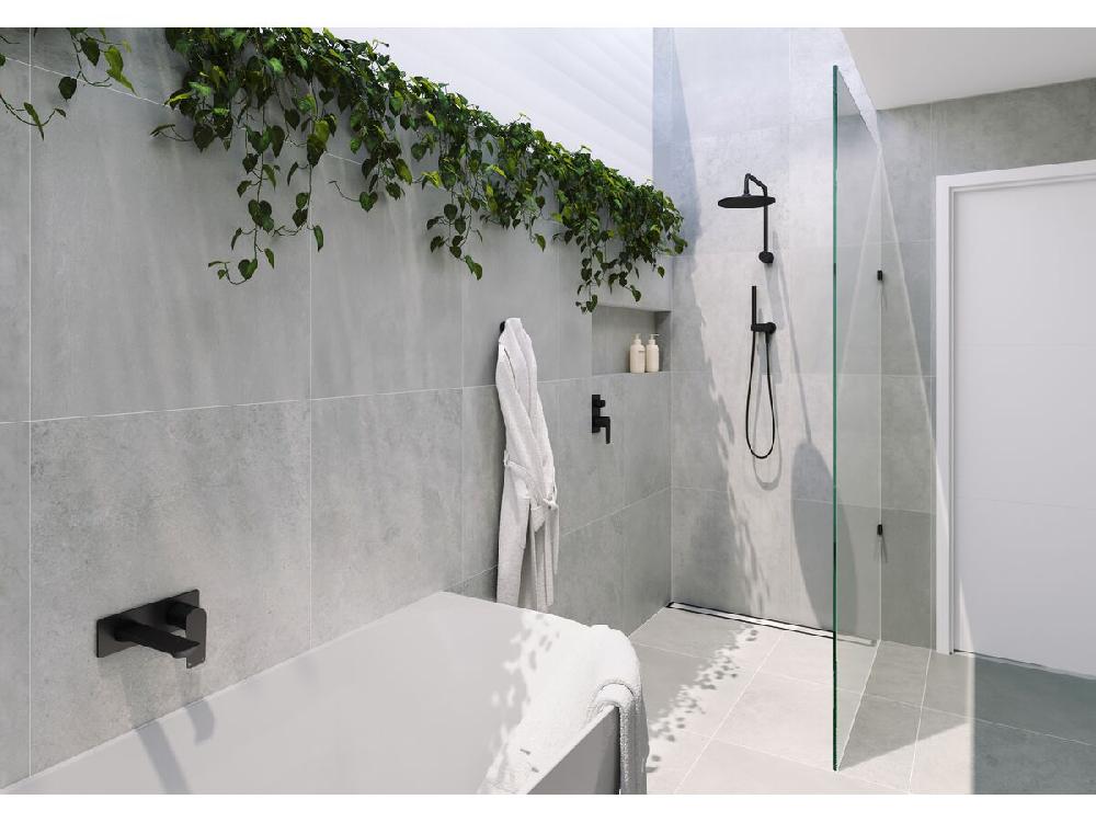 Reece Milli Trace Shower Mixer With Diverter Matte Black