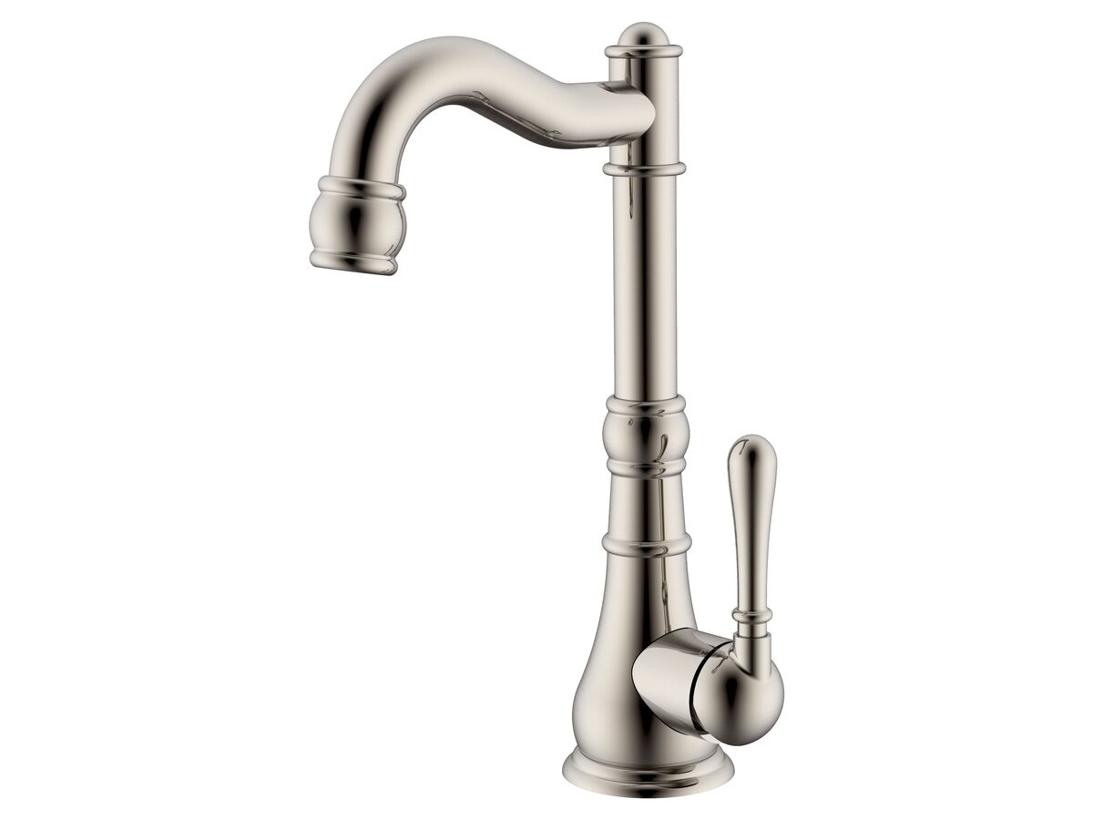 reece Milli Voir English Basin Mixer Brushed Nickel (4 Star) Lead Free