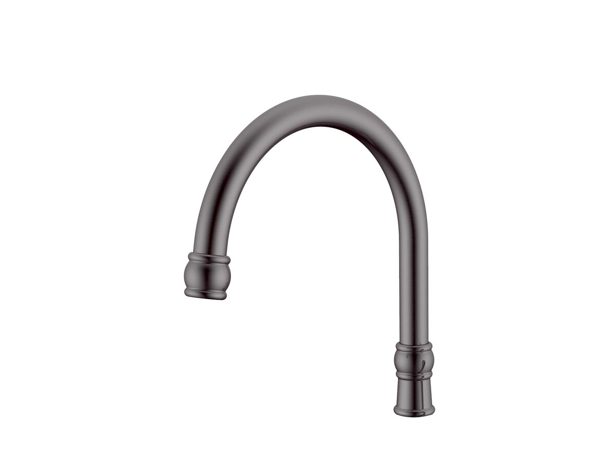 reece Milli Voir Hob Gooseneck Sink / Spa Outlet Only Brushed Gunmetal (4 Star) Lead Free