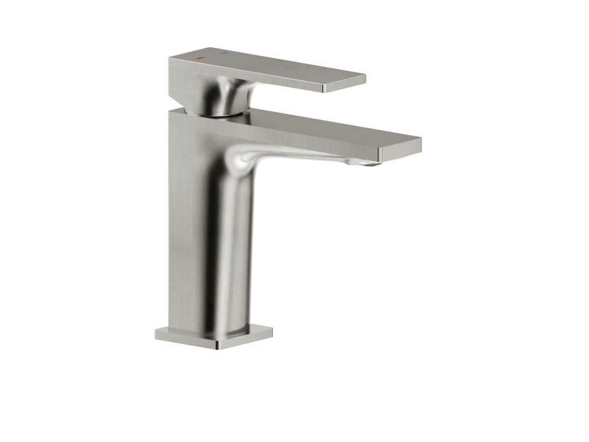 reece Milli Zato Basin Mixer Brushed Nickel (6 Star) Lead Free