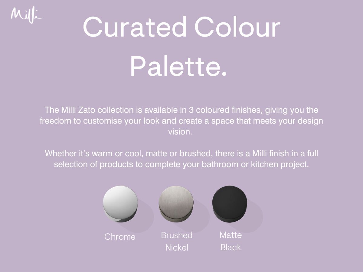 Reece Milli Zato Extended Basin Mixer Chrome (5 Star)