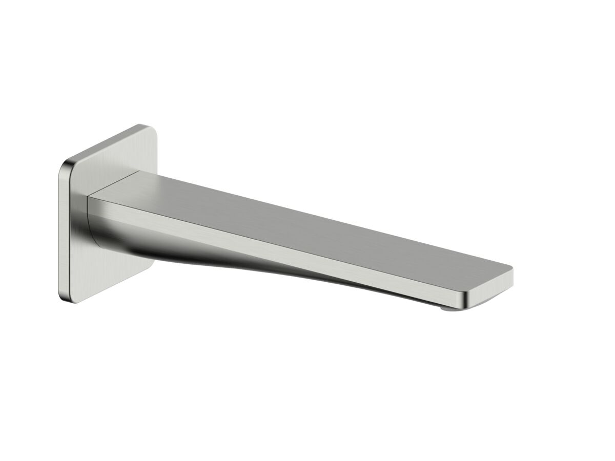 reece Mizu Bloc Basin/Bath Outlet 200mm Brushed Nickel (6 Star) Lead Free