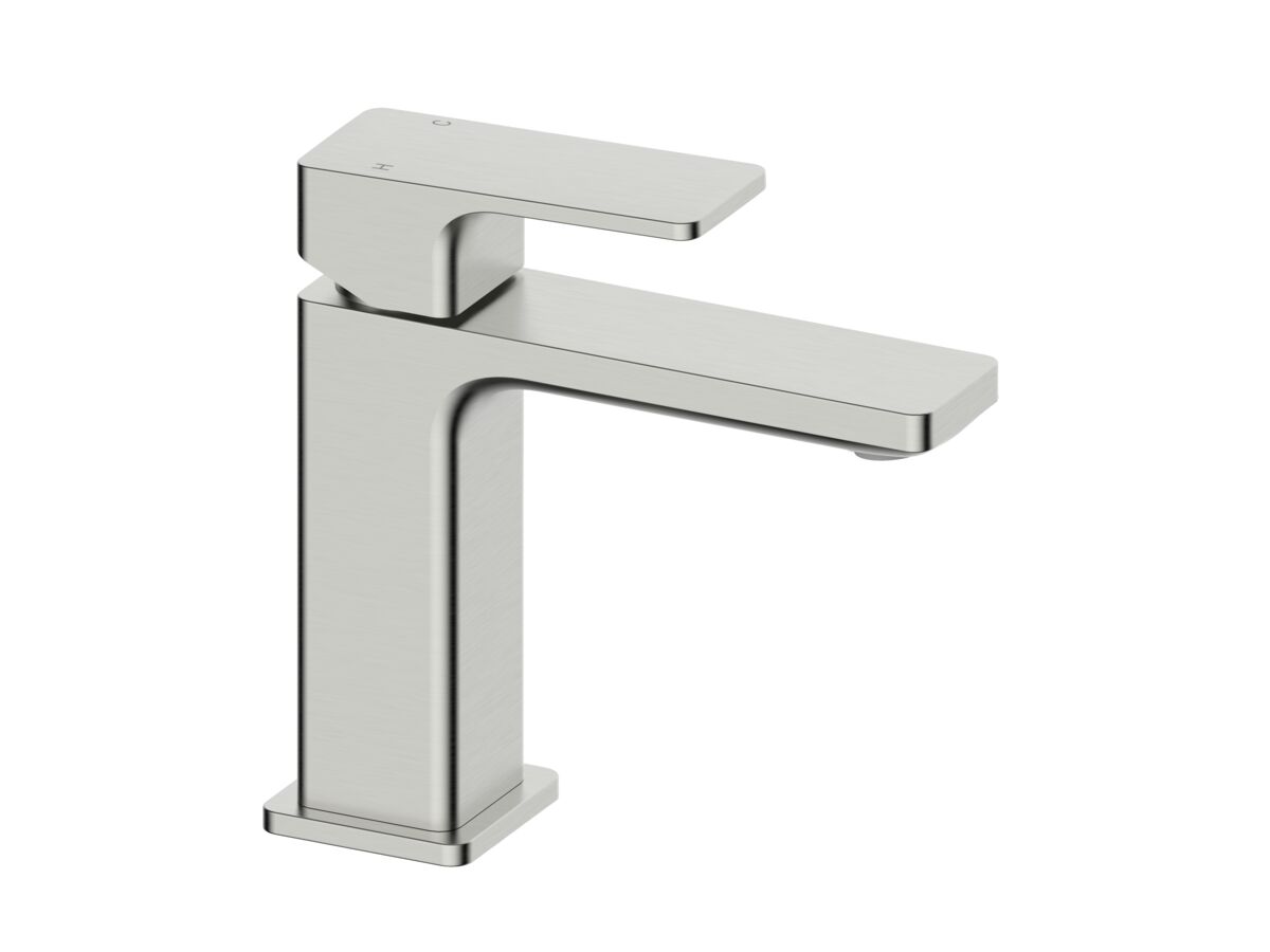 reece Mizu Bloc Basin Mixer Brushed Nickel (6 Star) Lead Free