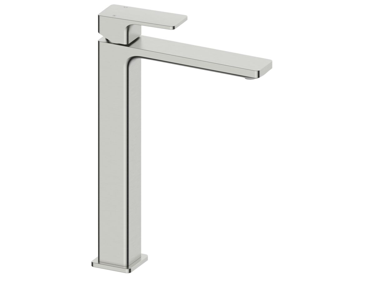 reece Mizu Bloc Extended Basin Mixer Brushed Nickel (6 Star) Lead Free