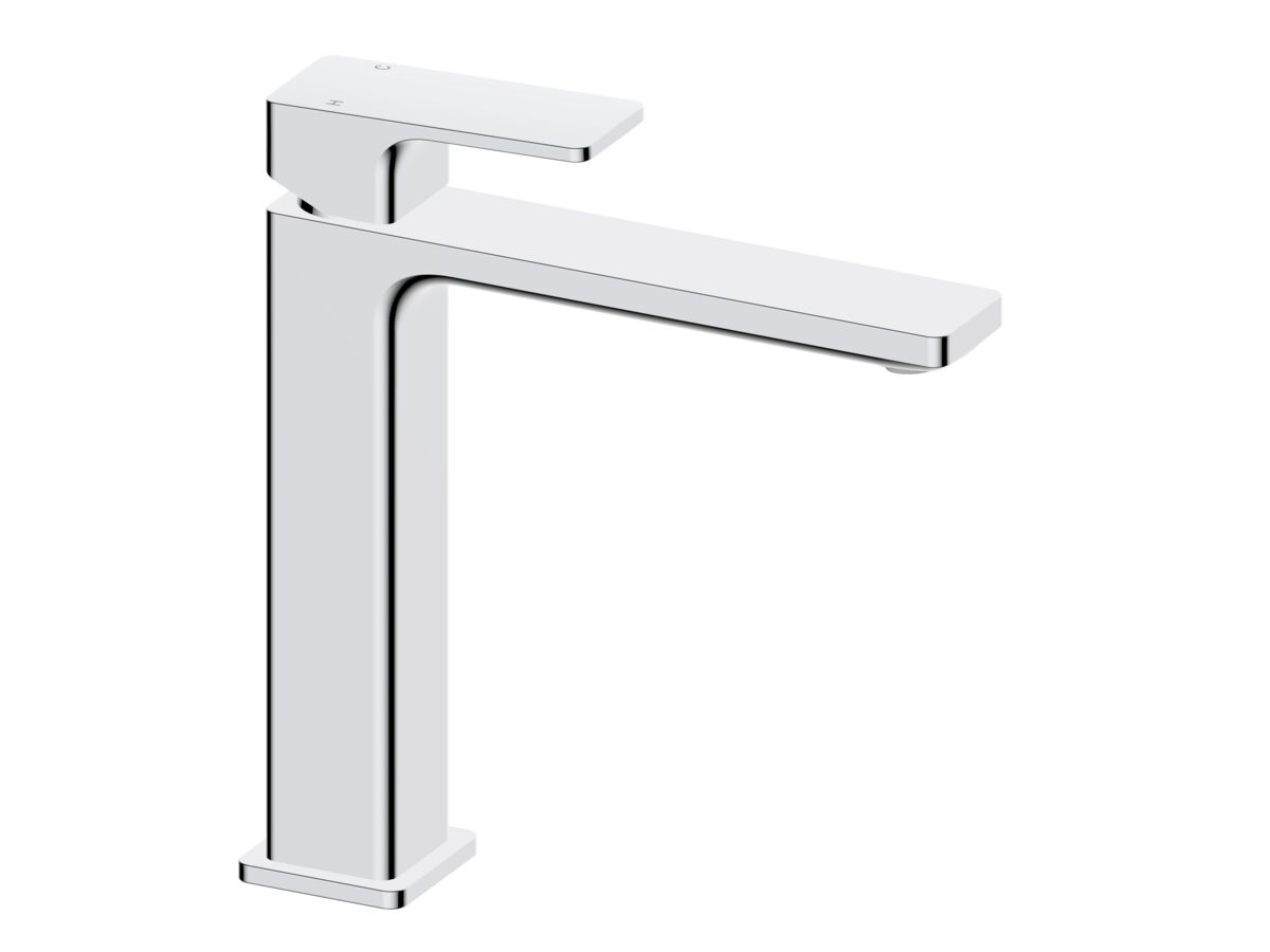 reece Mizu Bloc Mid Basin Mixer Chrome (6 Star) Lead Free