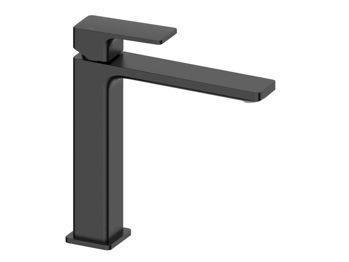 reece Mizu Bloc Mid Basin Mixer Matte Black (6 Star) Lead Free