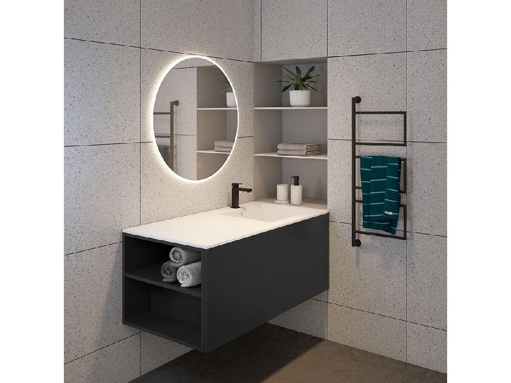 Reece Mizu Bloc MK2 Basin Mixer Tap Matte Black (4 Star)