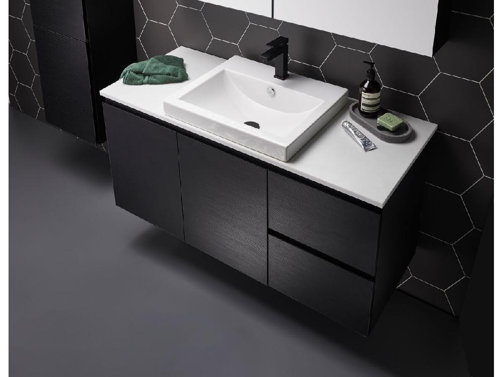 Reece Mizu Bloc MK2 Basin Mixer Tap Matte Black (4 Star)