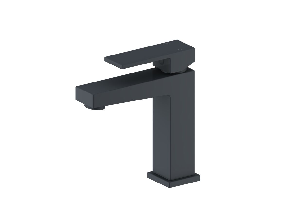 reece Mizu Bloc MK2 Basin Mixer Tap Matte Black (4 Star)