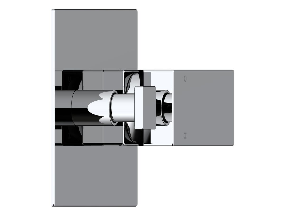 Reece Mizu Bloc MK2 Shower Mixer Tap With Diverter Chrome