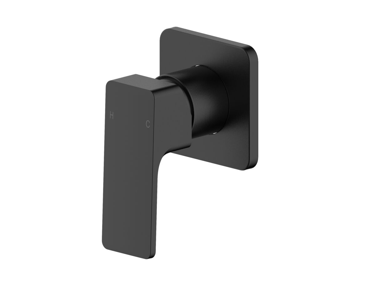 Reece Mizu Bloc Shower Mixer Trimset Matte Black Lead Free