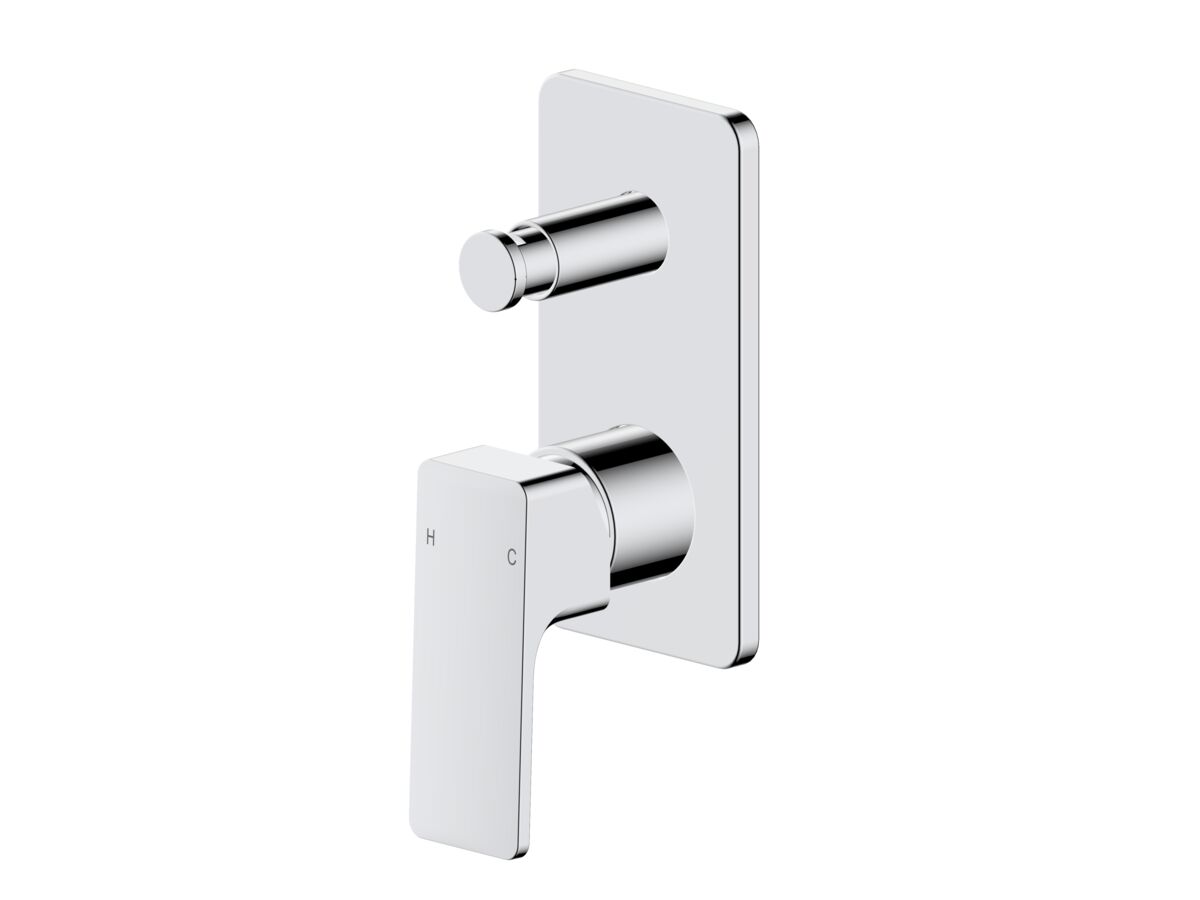 reece Mizu Bloc Shower Mixer with Diverter Kit Chrome Lead Free