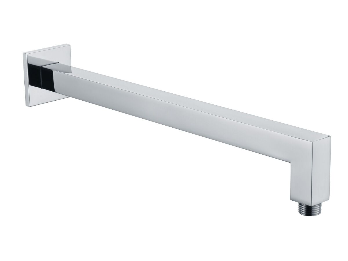 reece Mizu Bloc Wall Straight Shower Arm Only 385mm Chrome
