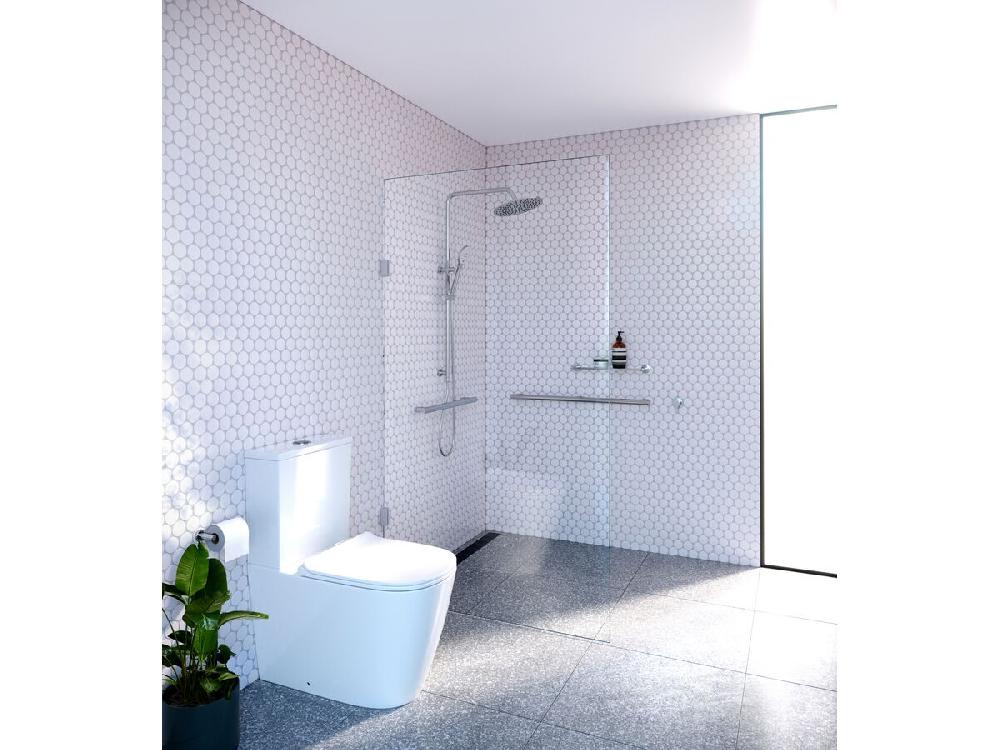 Reece Mizu Drift Assisted Living Straight Grab Rail 600mm Chrome Plated