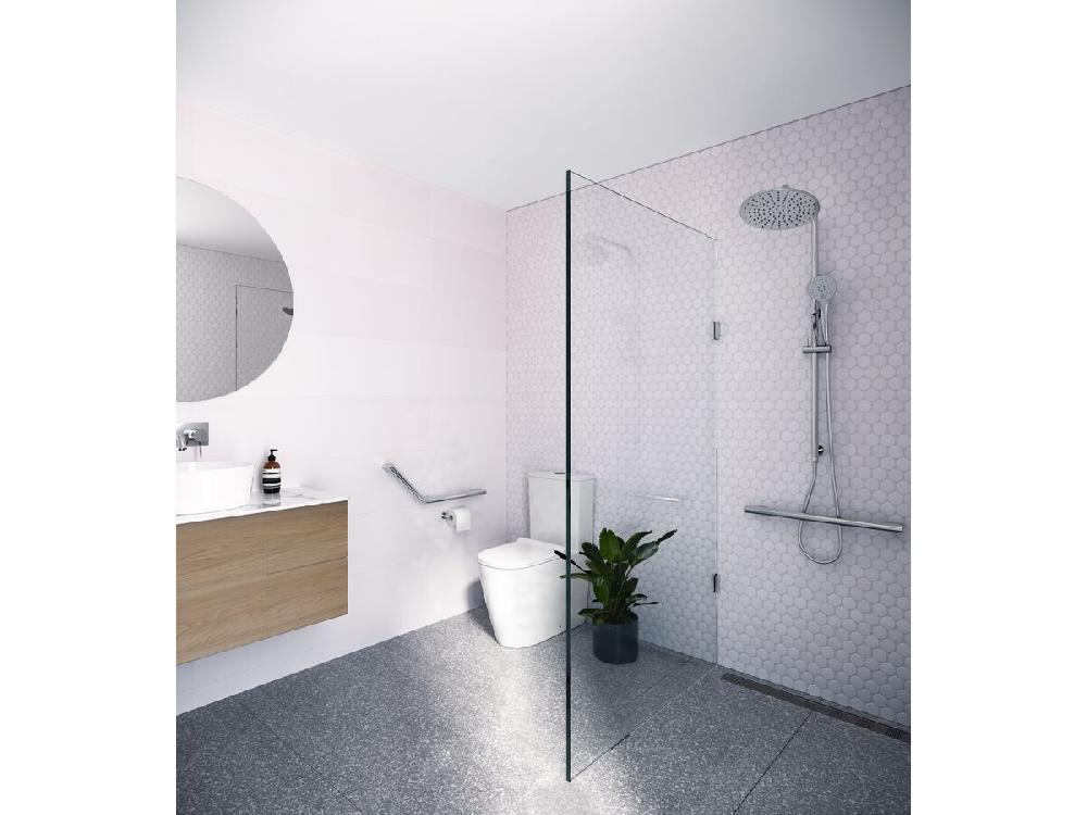 Reece Mizu Drift Assisted Living Straight Grab Rail 800mm Chrome Plated