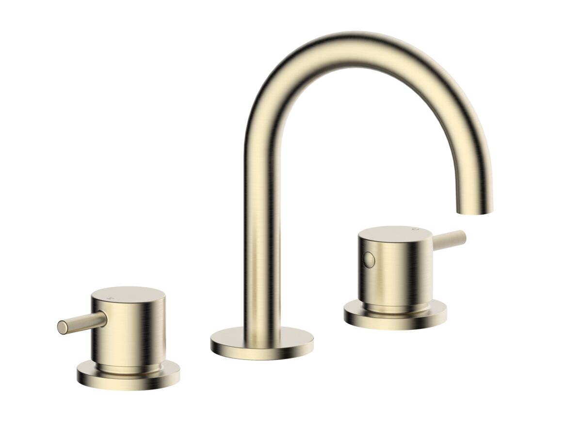 reece Mizu Drift Basin Set Brushed Brass (6 Star) Lead Free