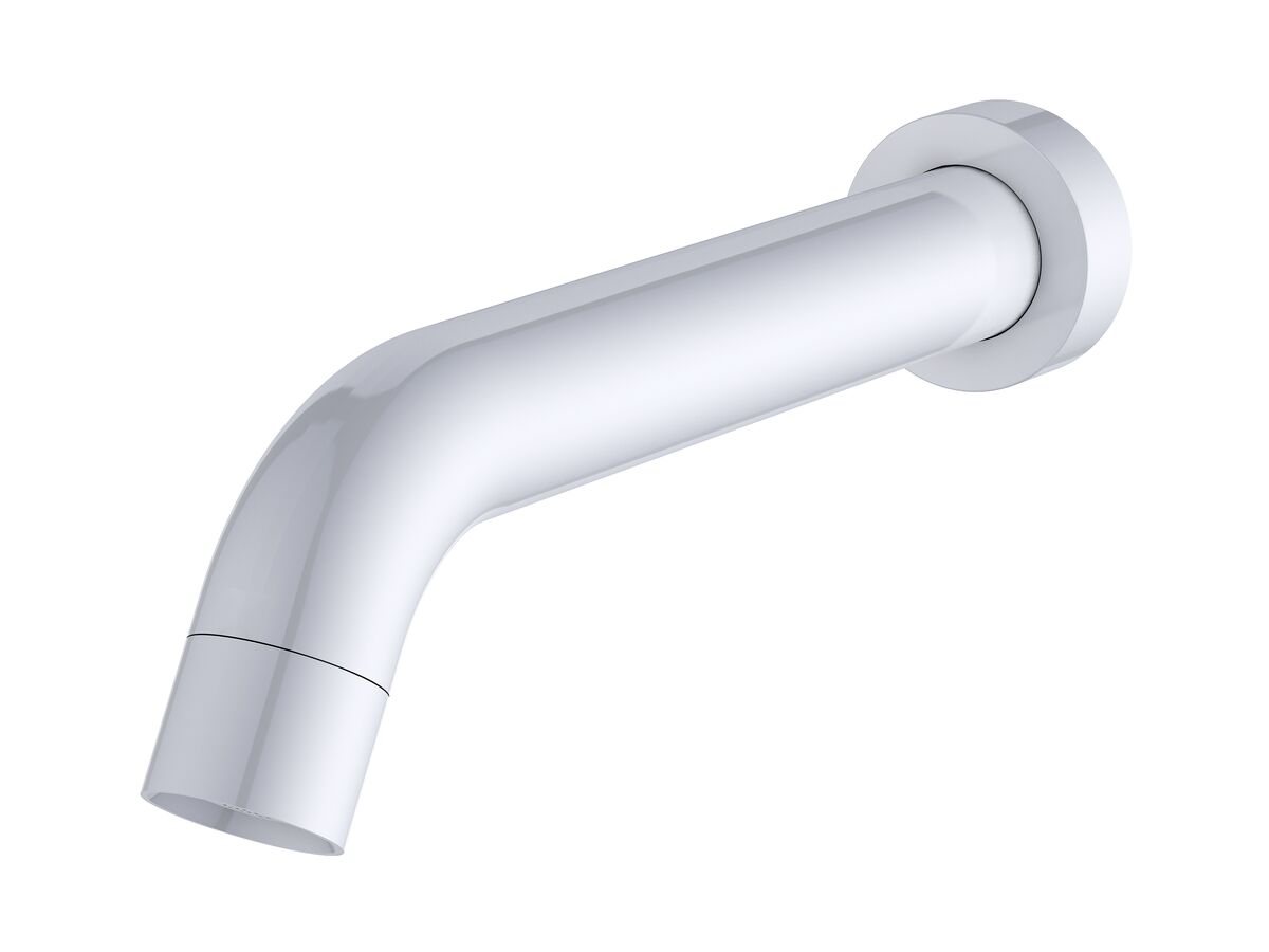 reece Mizu Drift Curved Basin Outlet 200mm White (4 Star)