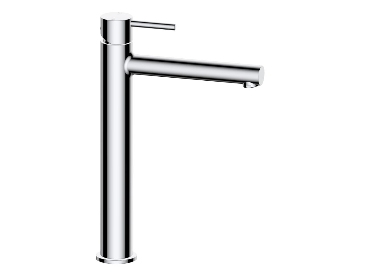 reece Mizu Drift Extended Basin Mixer Tap Straight Spout Chrome (6 Star) Lead Free