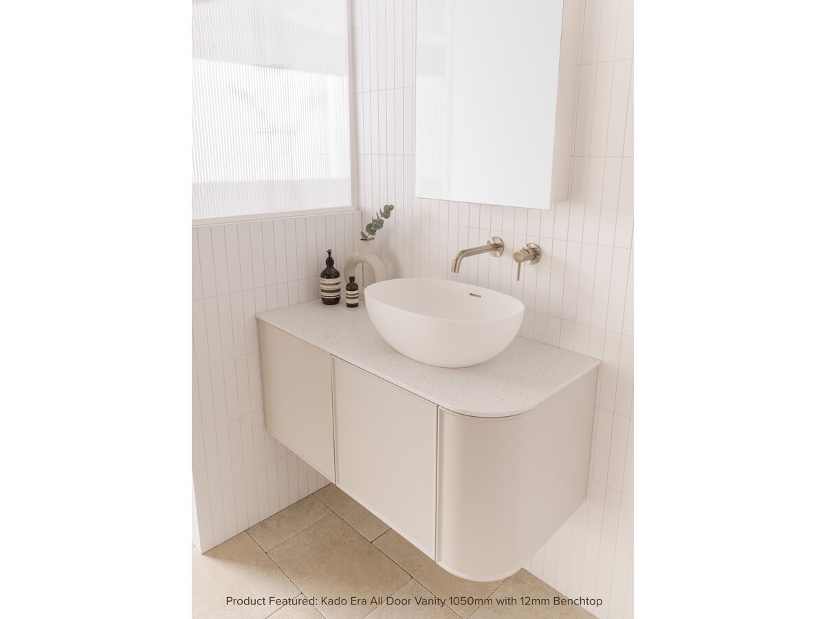 Reece Mizu Drift MK2 Basin / Bath Outlet 200mm Brushed Nickel (5 Star)
