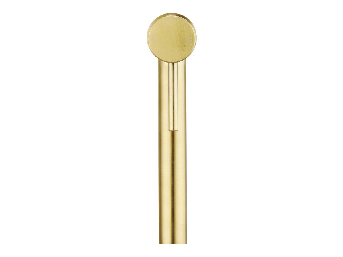 Reece Mizu Drift MK2 Extended Basin Mixer Brushed Brass (5 Star)