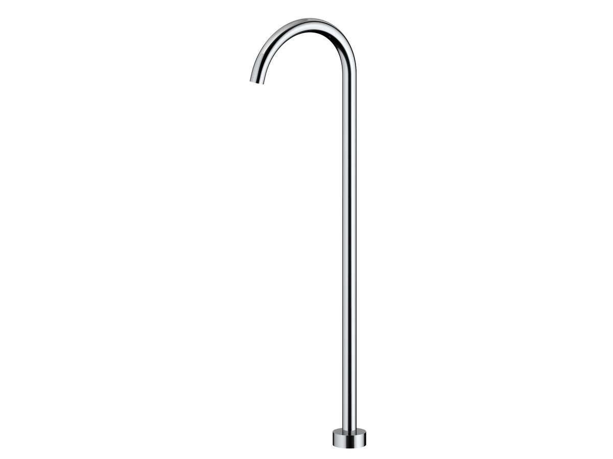 reece Mizu Drift MK2 Floor Mounted Bath Outlet Kit Chrome