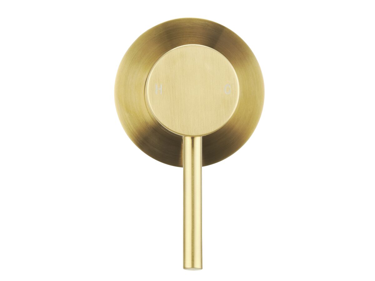 Reece Mizu Drift MK2 Shower Mixer Kit Brushed Brass