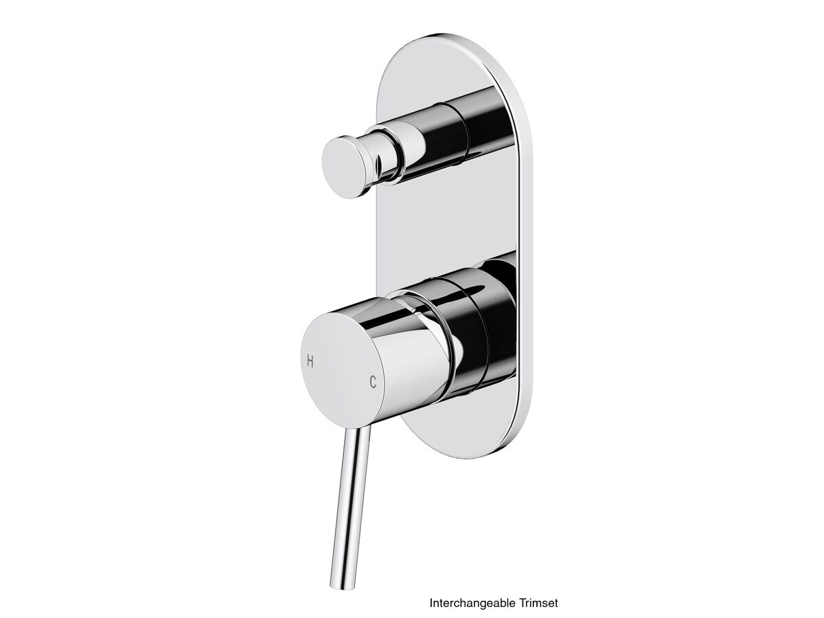 reece Mizu Drift MK2 Shower Mixer Kit with Diverter Chrome