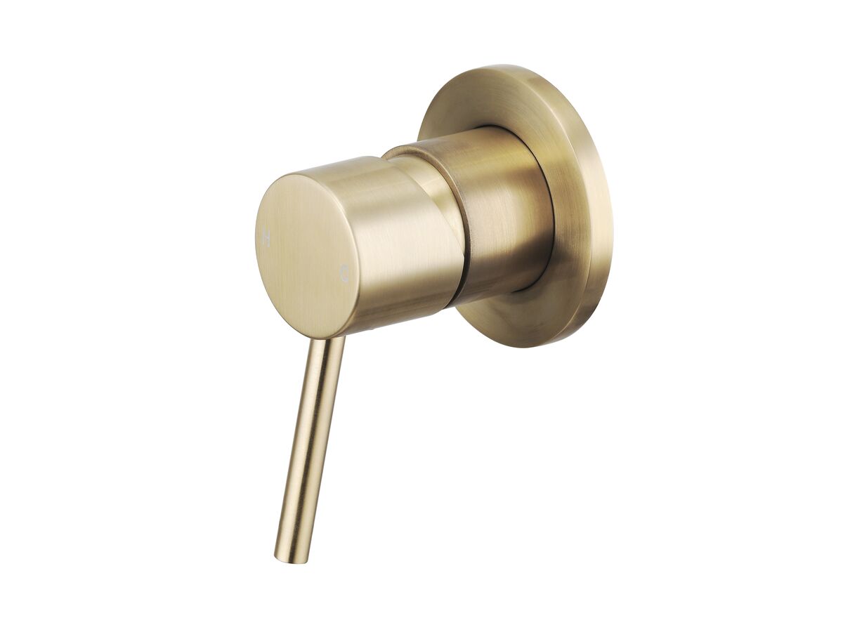 Reece Mizu Drift MK2 Shower Mixer Trimset Brushed Gold