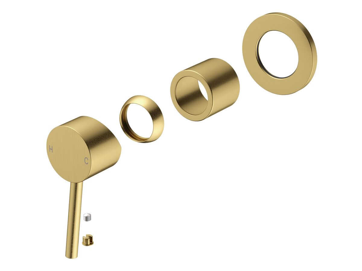 reece Mizu Drift MK2 Shower Mixer Trimset Brushed Gold