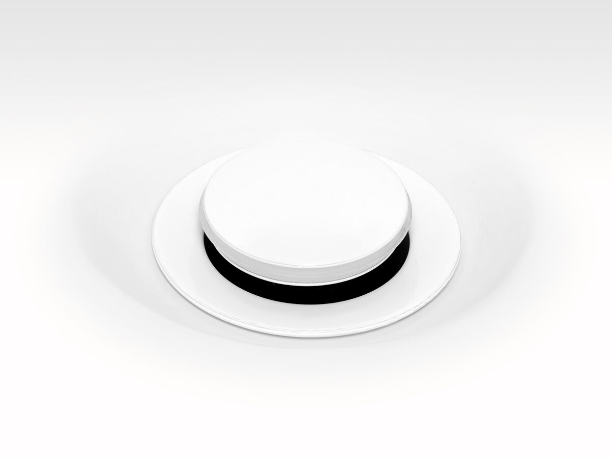 Reece Mizu Drift Pull Out Pop Up Waste 40mm Overflow Gloss White