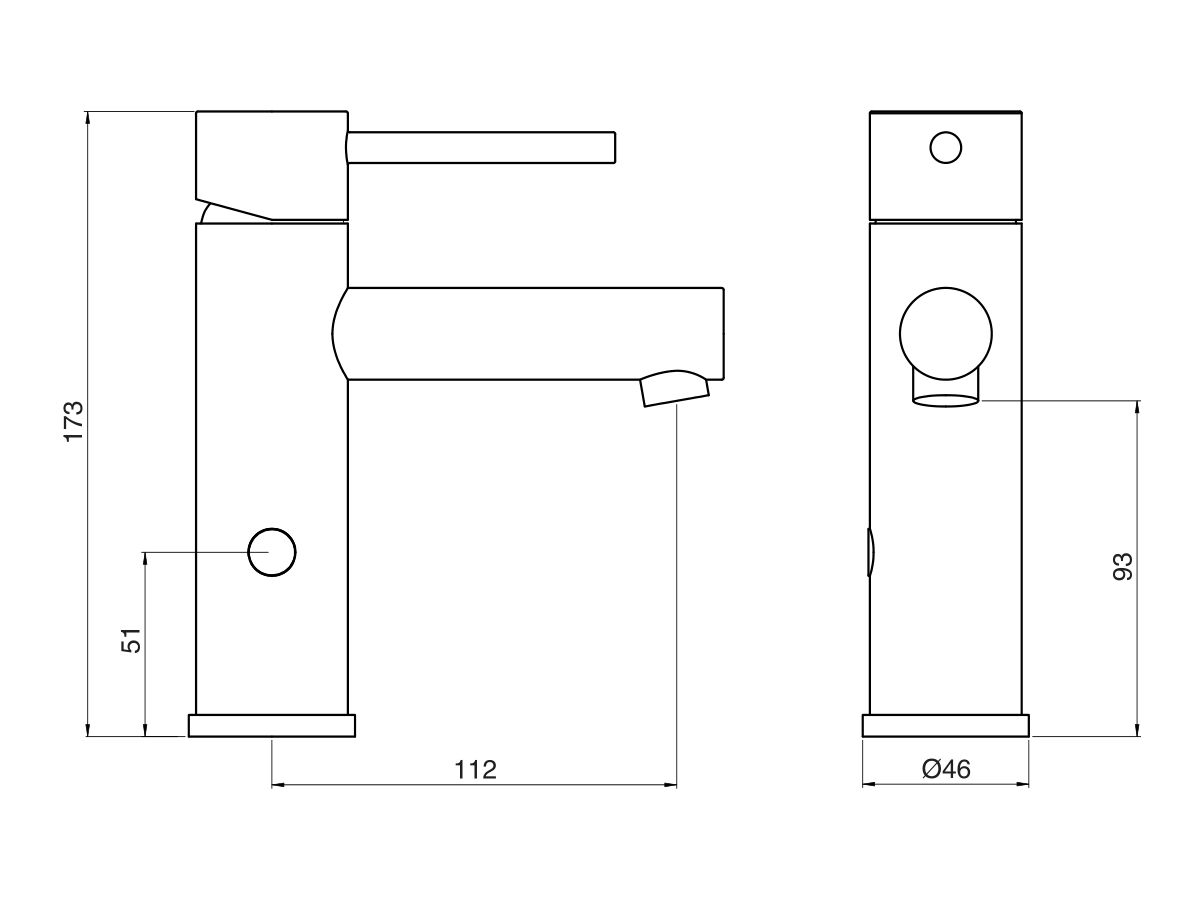 Reece Mizu Drift Sensor Basin Mixer Brushed Brass Battery Powered (6 Star)