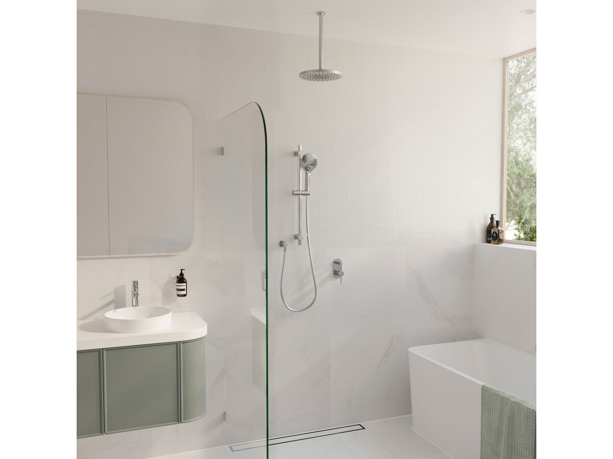 Reece Mizu Drift Shower Mixer With Diverter Trimset Only Chrome