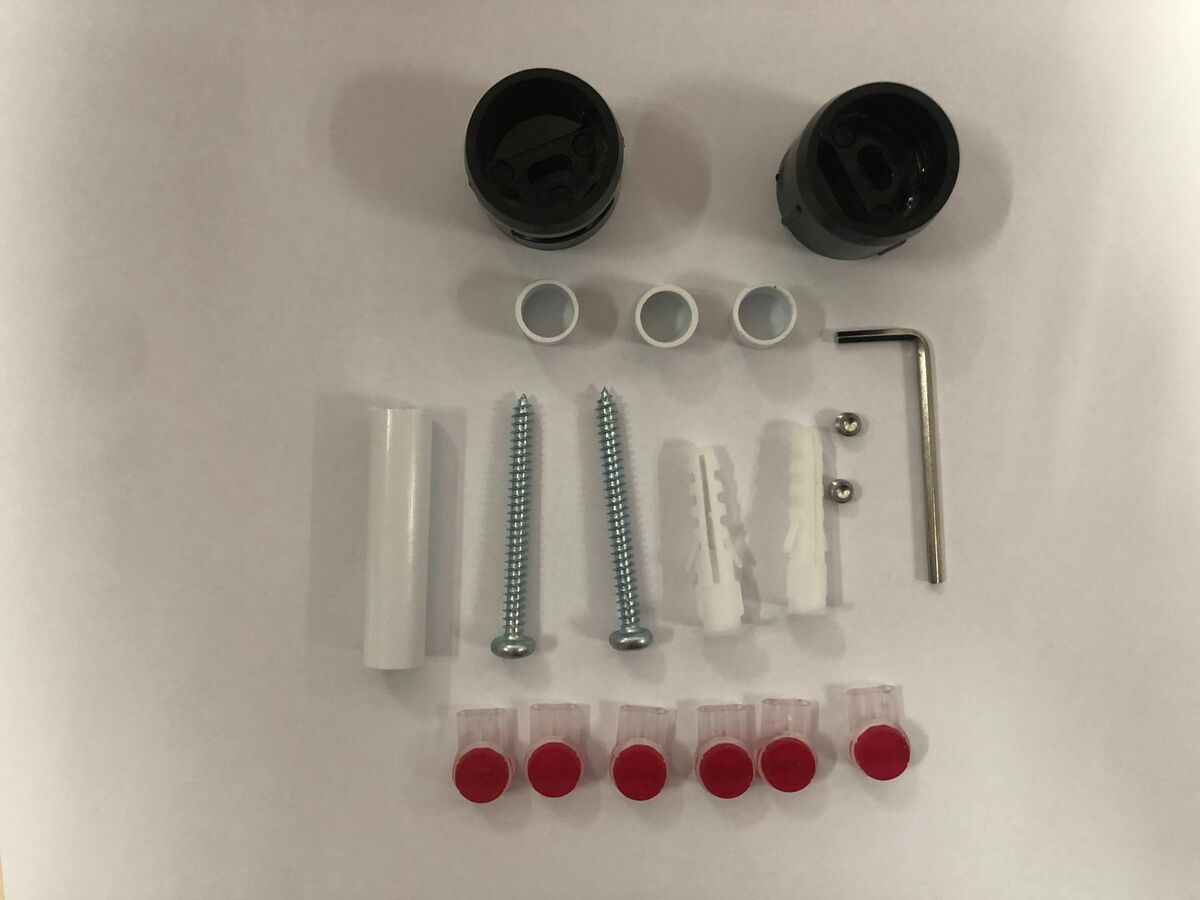 reece Mizu Drift Single Heated Towel Rail Fixing Kit