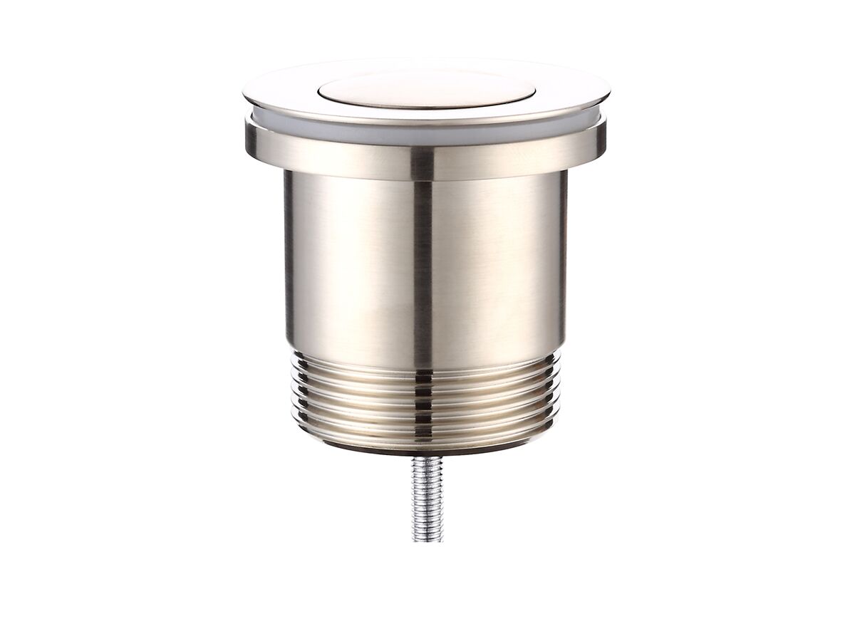reece Mizu Drift Universal 40mm Pop Up Plug & Waste Brushed Nickel