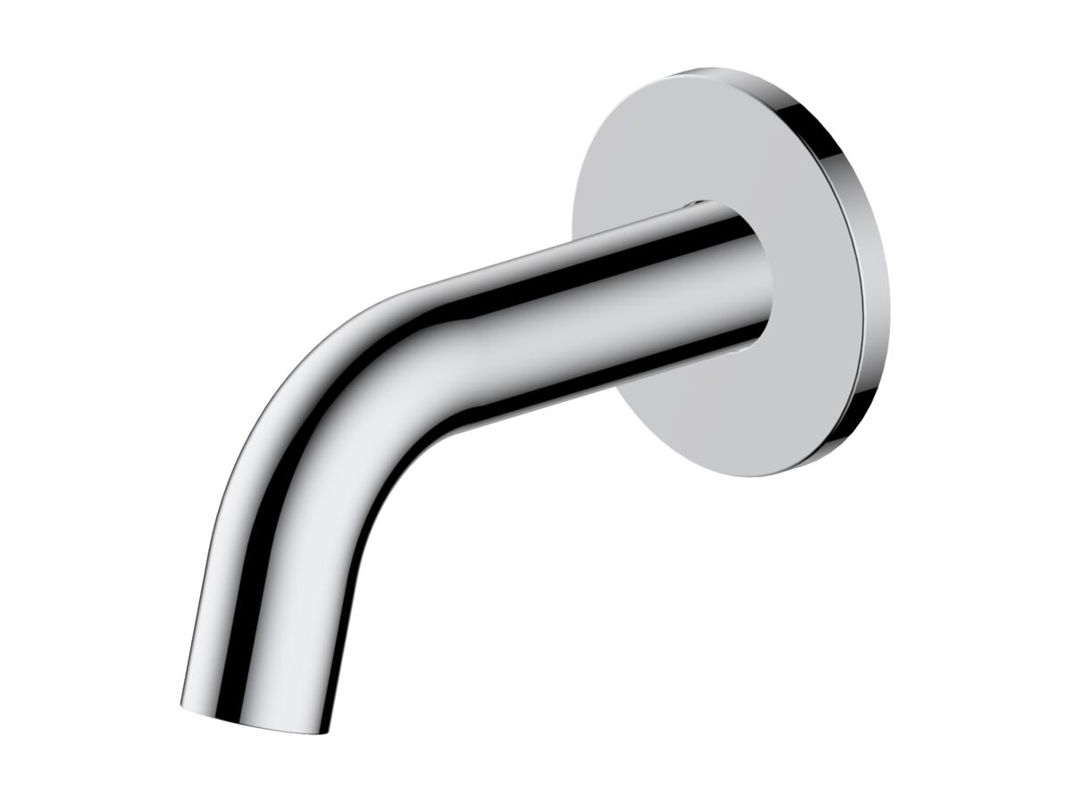 reece Mizu Drift Wall Basin/Bath Outlet Curve Spout 110mm Chrome (6 Star) Lead Free