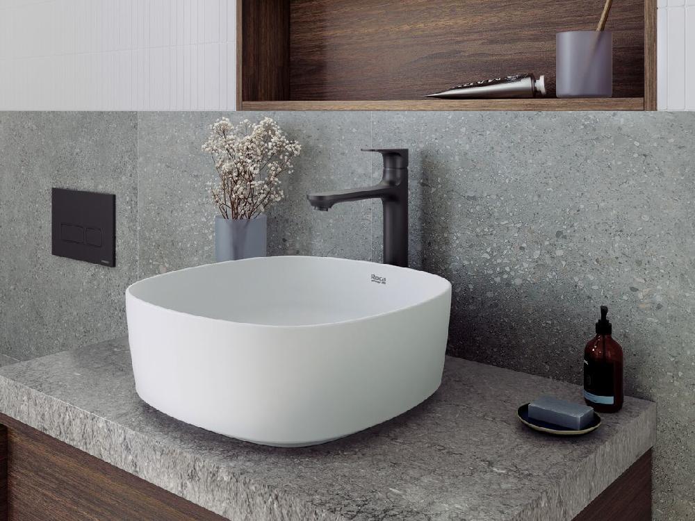 Reece Mizu Silk Extended Basin Mixer Matte Black (5 Star)