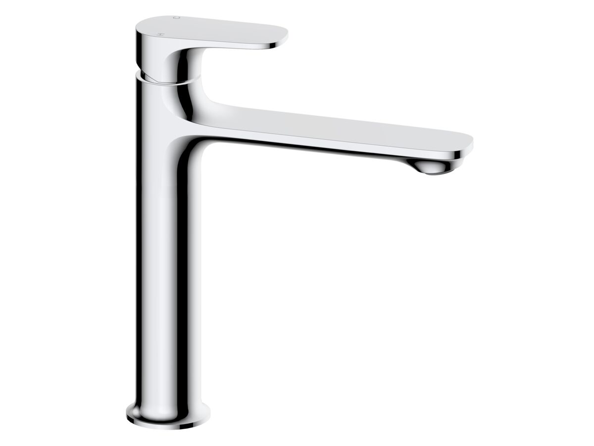 reece Mizu Silk Medium Height Basin Mixer Tap Chrome (6 Star) Lead Free